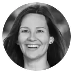 icono de mujer sonriendo