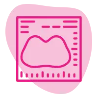 icono de examen de tomografía